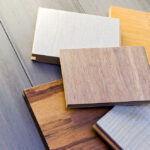 Five,Flooring,Sample,Pieces,Tongue,And,Groove,Design,On,Top
