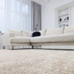 Fluffy,Carpet,And,Stylish,Furniture,On,Floor,Indoors,,Low,Angle