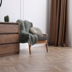 Modern,Living,Room,With,Parquet,Flooring,And,Stylish,Furniture