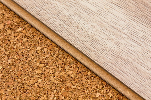Laminate,On,A,Layer,Of,Cork